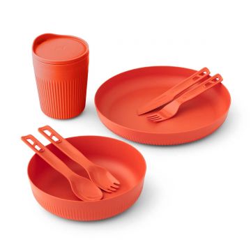 Set Masa Sea To Summit Passage 7buc Spicy Orange