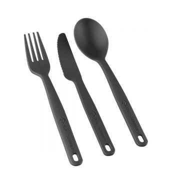 Set Tacamuri 3 Buc Sea To Summit Cuterly Stainless Steel Grey