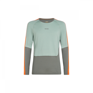 Bluza Barbati M Merino 200 Sonebula Ls Crewe Galaxy Moss Blaze Cb