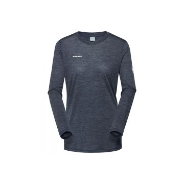 Bluza Femei Mammut Tree Wool Fl Marine Melange
