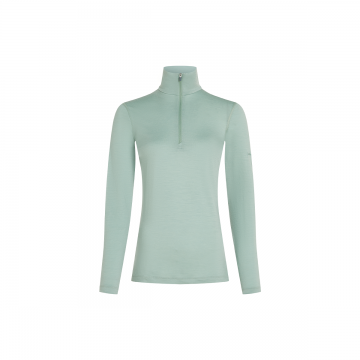 Bluza Femei W Merino 200 Oasis Ls Half Zip Moss