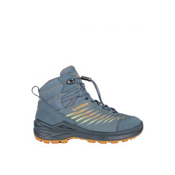 Bocanci Drumetie Copii Lowa Zirrox Ii Gtx Mid Petrol Mango
