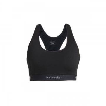 Bustiera Femei W Merino 125 Zoneknit Racerback Bra Black