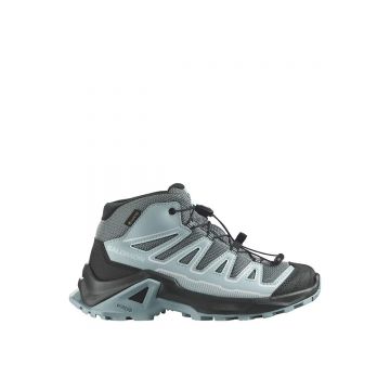 Ghete Copii Salomon X Ultra Mid Gtx Turbulence Black