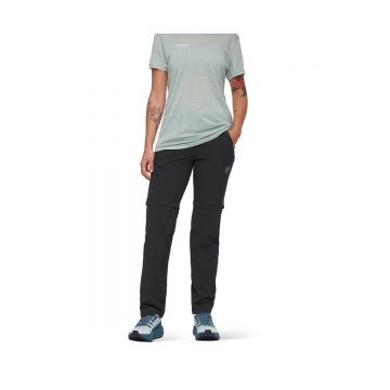 Pantaloni Femei Mammut Runbold Iv Zip Off Black