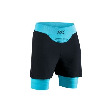 Pantaloni Scurti Effektor 4d Streamlite Wmn Black Effektor Turquoise
