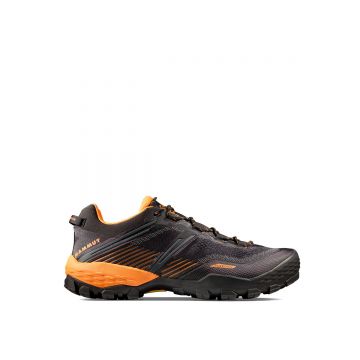 Pantofi Barbati Mammut Ducan Ii Low Gtx Black-dark Tangerine