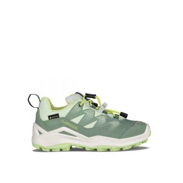 Pantofi Drumetie Copii Lowa Maddox Pro Gtx Lo Smk Green Mlk Green