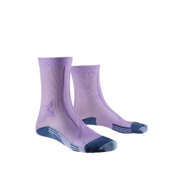Sosete Trailrun Discover Crew Wmn Orchid Sunset Blue