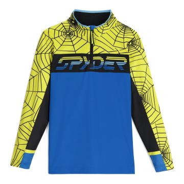 Bluza Baieti Spyder Ryder 1 2 Zip Lime