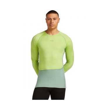 Bluza Barbati Icebreaker 200 Zoneknit Ls Crewe Seaglass-peridot-cb Bluza Barbati Icebreaker 200 Zoneknit Ls Crewe Seaglass-peridot-cb