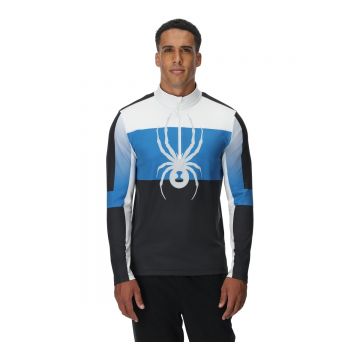 Bluza Barbati Spyder Podium 1 2 Zip Cobalt
