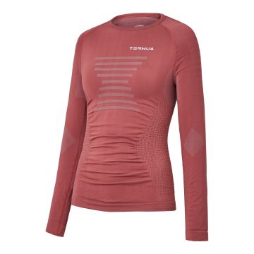 Bluza Femei Ternua Seal 2 0 Ls T-shirt W Washed Bordeaux