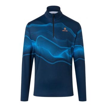 Bluza Termica Barbati Bogner Fire Ice Pascal Dark Blue