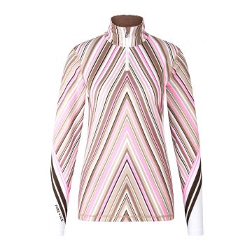 Bluza Termica Femei Bogner Fire Ice Ilvy 3 Beige-pink