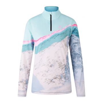 Bluza Termica Femei Bogner Fire Ice Ilvy 3 Blue-white