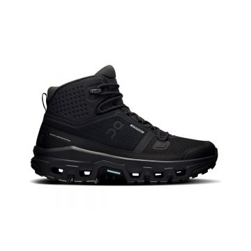 Ghete Femei On Cloudrock Mid Wp Black-black