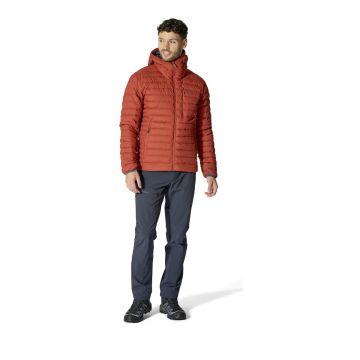 Jacheta Barbati Rab Microlight Windstopper Hoody Tuscan Red Jacheta Barbati Rab Microlight Windstopper Hoody Tuscan Red