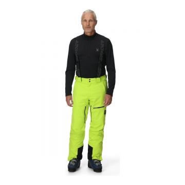Pantaloni Schi Barbati Spyder Dare Lime