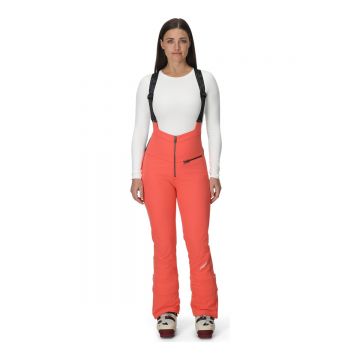 Pantaloni Schi Femei Spyder Strutt Bib Softshell Coral Haze