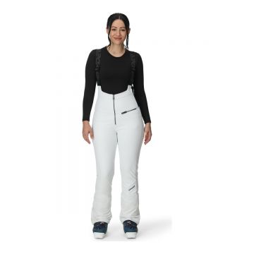 Pantaloni Schi Femei Spyder Strutt Bib Softshell White