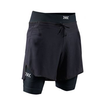 Pantaloni Scurti Barbati X-bionic Effektor 2in1 X Black-x Black