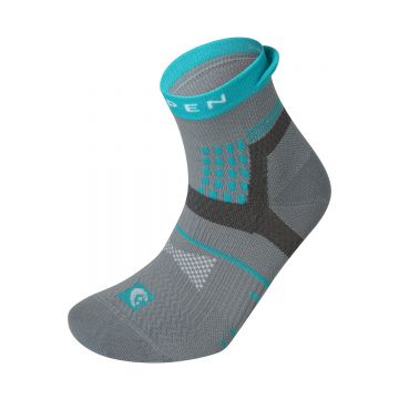 Sosete Femei Lorpen X3twc Trail Running Grey Jade