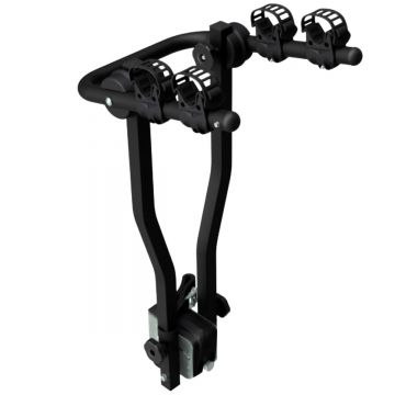 Suport 2 biciclete Peruzzo Arezzo 667/N cu prindere pe carligul de remorcare, Negru