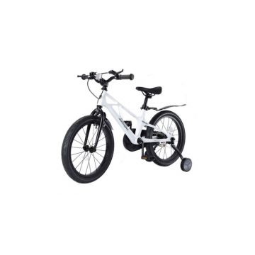 Bicicleta lamborghini 16 inch, cadru magneziu, alba