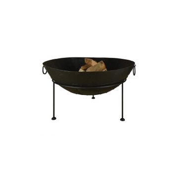 Bol din metal pentru foc, XL