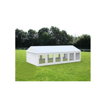 Cort evenimente Economy  4 x 12m, PVC alb