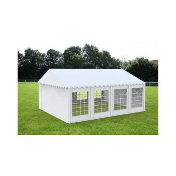 Cort evenimente  Economy 4 x8 m,PVC alb