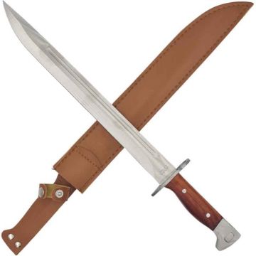 Cutit ak-47, 34cm, husa piele