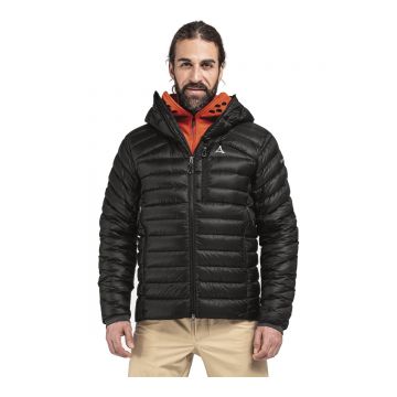 Jacheta Barbati Down Schoffel Silvretta Black