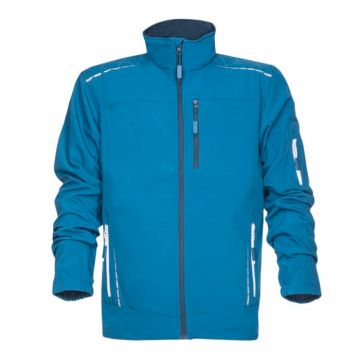 Jacheta de lucru softshell impermeabila VISION - albastru