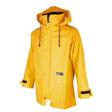 Jacheta impermeabila cu gluga AAQ 103 - galben