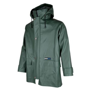 Jacheta impermeabila cu gluga AAQ 103 - verde