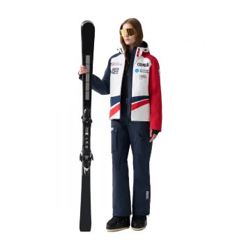 Jacheta Schi Franta Femei Colmar 2596 White-navy-bright Red