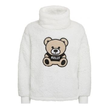 Pulover Femei Kelly Teddy White