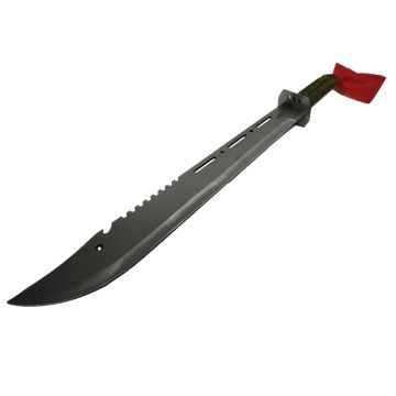 Sabie de vanatoare, Samurai Blade, maner textil, 67 cm, teaca cadou