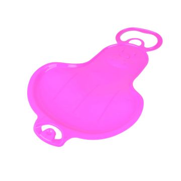 Saniuta pentru copii pink, model tip placa din plastic, greutate maxima suportata 50 kg