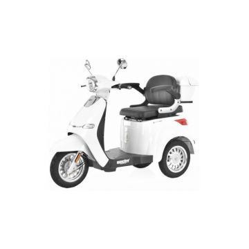 Scuter electric Hecht citis max white motor 800 w viteza maxima 55 km h culoare alb metalizat