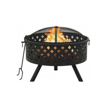 Vatra de foc cu vatrai XXL,68 cm