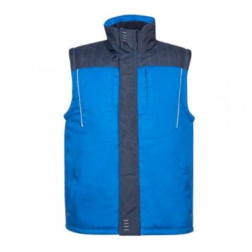 Vesta de lucru de iarna softshell 4TECH - albastru