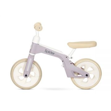 Bicicleta de tranzitie pentru copii Lorelli Spider Pink fara pedale, ghidon reglabil, sezut ajustabil, limitator de directie, cadru din aluminiu, roti 10 inch, greutate admisa 20 kg