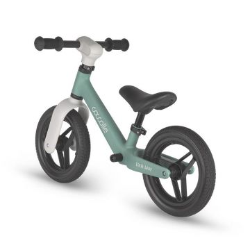 Bicicleta fara pedale Coccolle First Way Summer Mint 2-6 ani, Roti 10 inch din PU, Ghidon reglabil, Greutate admisa 30 kg, Sa Reglabila