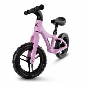 Bicicleta fara pedale Kidwell Jogo Pink, roti din spuma Eva, greutate admisa 30 kg