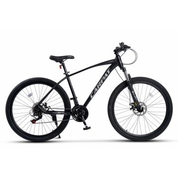 Bicicleta MTB Carpat Invictus C27357C NegruGri, roti 27.5 inch, inaltime utilizator 160-175 cm, greutate suportata 120 kg