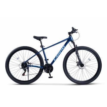 Bicicleta MTB Carpat Tanker C29312B Albastru roti 29 inch, 21 viteze, frana pe disc, inaltime utilizator 175-190 cm, greutate suportata 120 kg