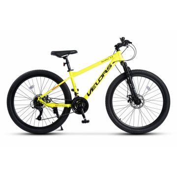 Bicicleta MTB Velors Rambler V26310A VerdeNegru, roti 26 inch, inaltime utilizator 150-165 cm, greutate suportata 120 kg